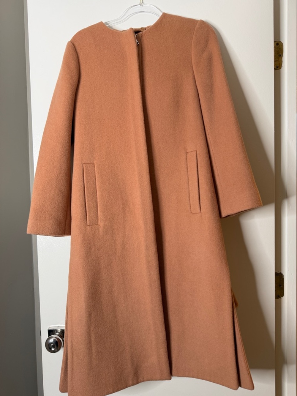 Club Monaco Women's Coat with Removable scarf detail XS/TP NWT